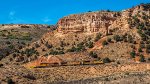 UP 8940 eastbound - climbing the hill at Castle Rock, UT